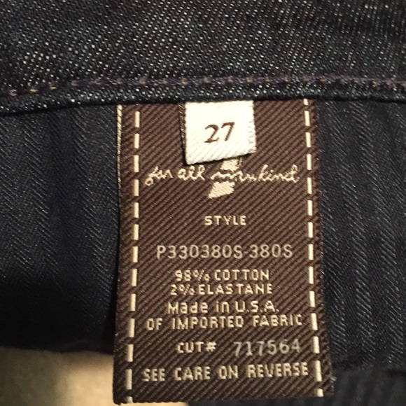 7 for all Mankind denim shorts - Picture 5 of 7